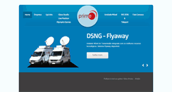 Desktop Screenshot of primetelecom.com.br